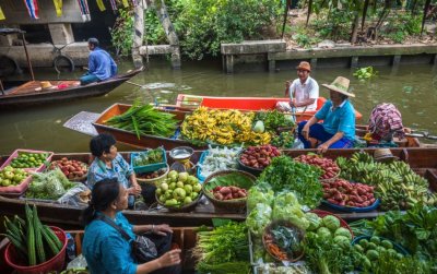 بازار شناور خلانگ لات مایوم بانکوک